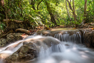 waterfall in forest Thailand