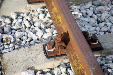 Railway close up