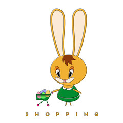Rabbit and shopping