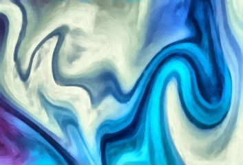 Abstract marble acrylic background. Watercolor swirl texture. Psychedelic vortex crazy art. Unusual waves design pattern. Warm and very bright colors.
