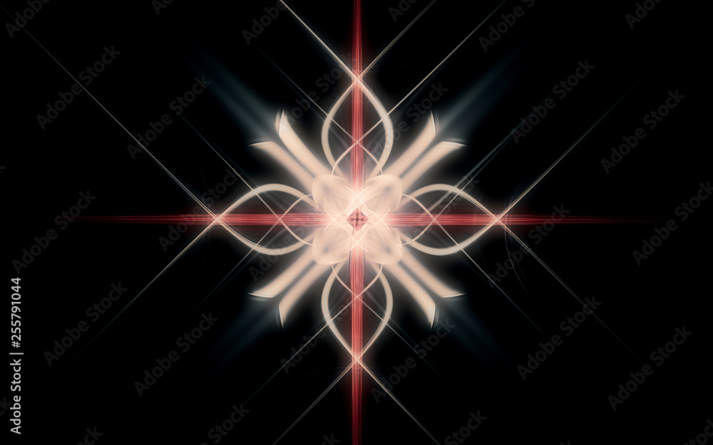 Fototapete digital generated image in the form of abstract geometric shapes of various shades and colors for us