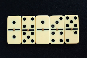 old board game dominoes