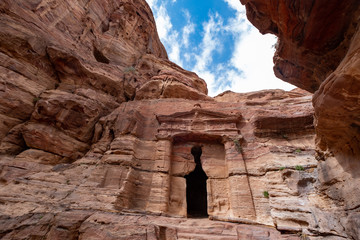 Lion Triclinium in Petra Jordan
