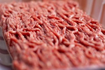 minced fresh pork meat