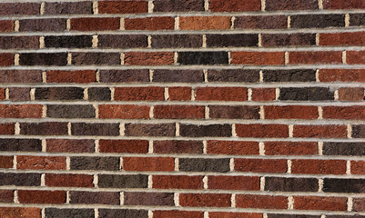 Obraz premium Red Brick Wall Pattern