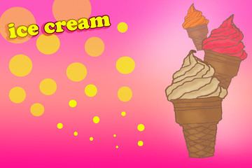  ice cream on a summer afternoon