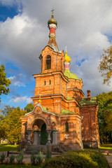 Orthodox church in Kuldiga in Latvia.