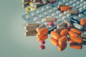 Medications and tablets of various types