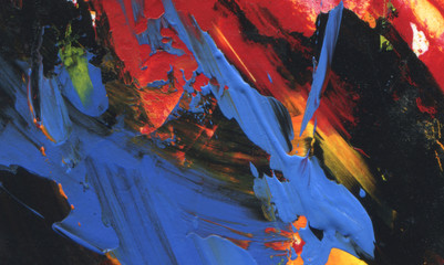 Abstract acrylic and watercolor painting. Color texture background.