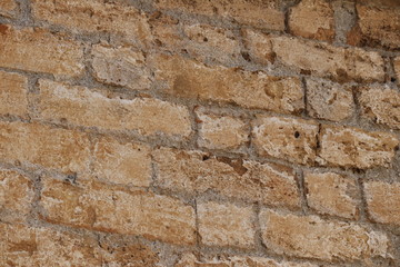 Masonry. The texture of the block.