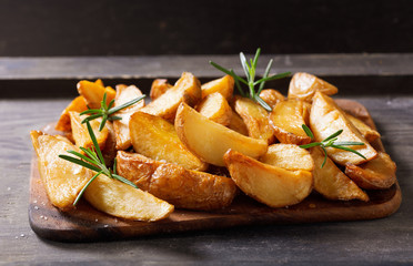 baked potato with rosemary