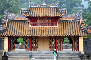 Fototapeta premium Minh Mang Royal Tomb Hue - Vietnam Asia