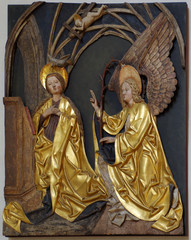 Obraz premium Südtirol, Bozen, Gries, Alte Pfrrkirche, Michael Pacher - Altar 0470.1