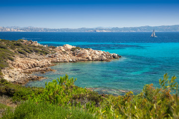 Santa Maria island Sardinia Italy