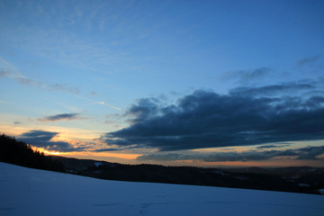 Winterlandschaft im Odenwald