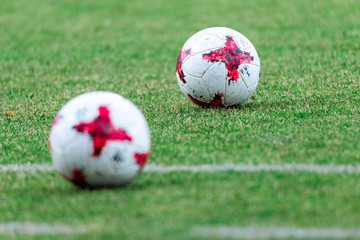 Two footballs
