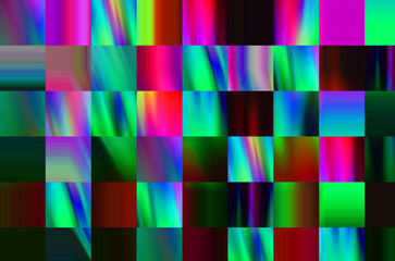 Colorful rainbow polygon background mosaic