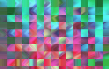 Colorful rainbow polygon background mosaic