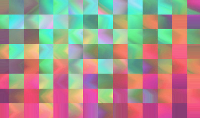 Colorful rainbow polygon background mosaic