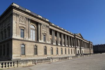 Louvre museum in Paris, France