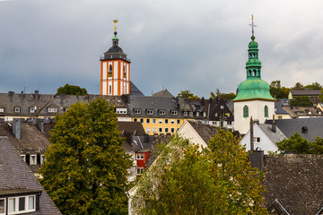 Siegen Dächer Krönchen