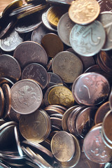 iron money background