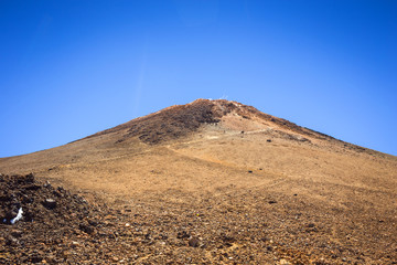 Beautiful landscape of  Teide national park, Tenerife, Canary island, Spain
