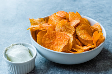 Homemade Organic Sweet Potato Fries / Yam Chips