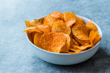 Homemade Organic Sweet Potato Fries / Yam Chips