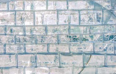 Ice wall