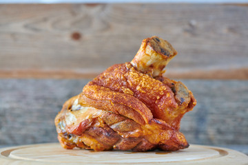 Schweinehaxe Schweinshaxe Oktoberfest Biergarten German Wirtshaus Essen Haxe