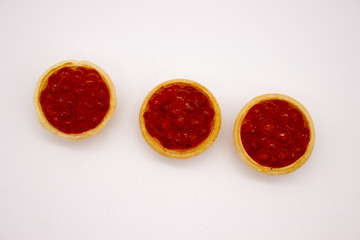 Luxury Red Caviar in the bowl. Food photo concept.