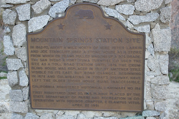 San Diego and the desert