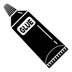 Glue icon. Simple illustration of glue vector icon for web design isolated on white background