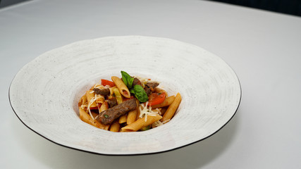 pasta with tomato sauce