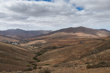 fuerteventura highland panorama view