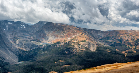 High Alpine Lakes - from Trail Ridge Road - Rocky Mountain National Park