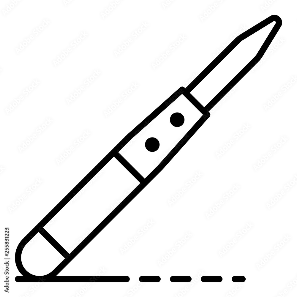 Aufkleber potter work tool icon. outline potter work tool vector icon for web design isolated on white backgro