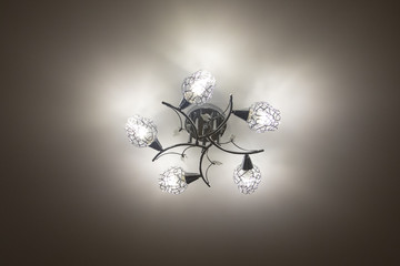 lamp on the wall