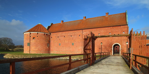 Fototapeta premium Historic landmark Landskrona Citadel in Scania, Sweden