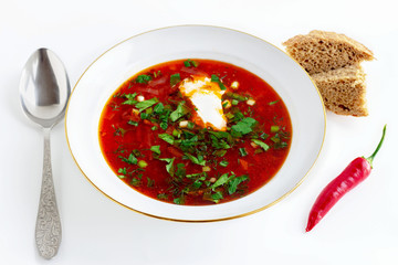 soup borscht red, hot home kitchen
