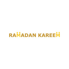Ramadan Kareem text design