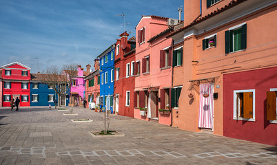 Burano in Venedig