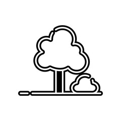 nature, gardens, green  icon. Element of Education for mobile concept and web apps icon. Outline, thin line icon for website design and development, app development