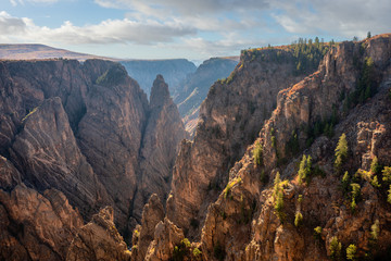 Early Morning at the Black Canyon of the Gunnison National Park