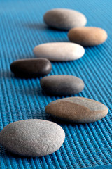 Fototapeta na wymiar Yoga mat meditation