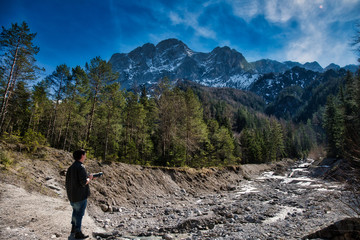 Ausblick auf die Berge