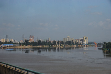 Pyongyang skyline