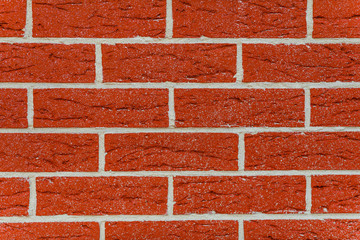Red brick wall. background - texture pattern.