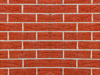 Red brick wall. background - texture pattern.
